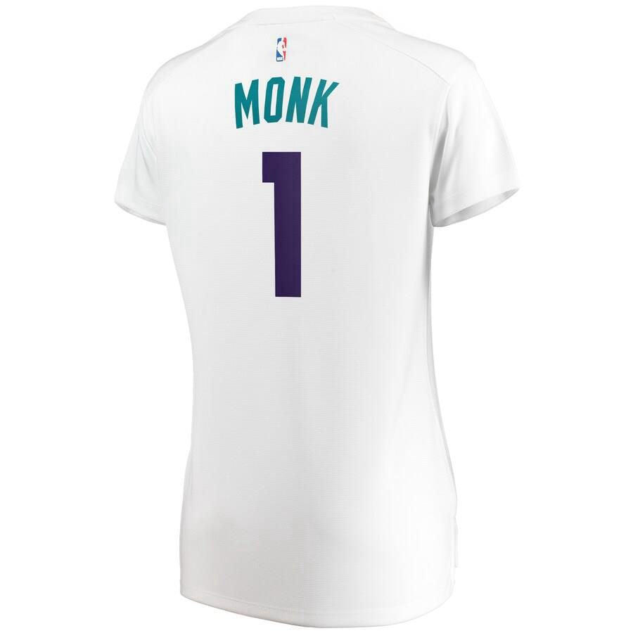 Charlotte Hornets Malik Monk Fanatics Branded Replica Fast Break Player Association Jersey Womens - White | Ireland Y7601Z2