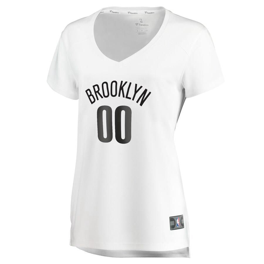 Brooklyn Nets Rodions Kurucs Fanatics Branded Fast Break Player Association Jersey Womens - White | Ireland H4720Z3