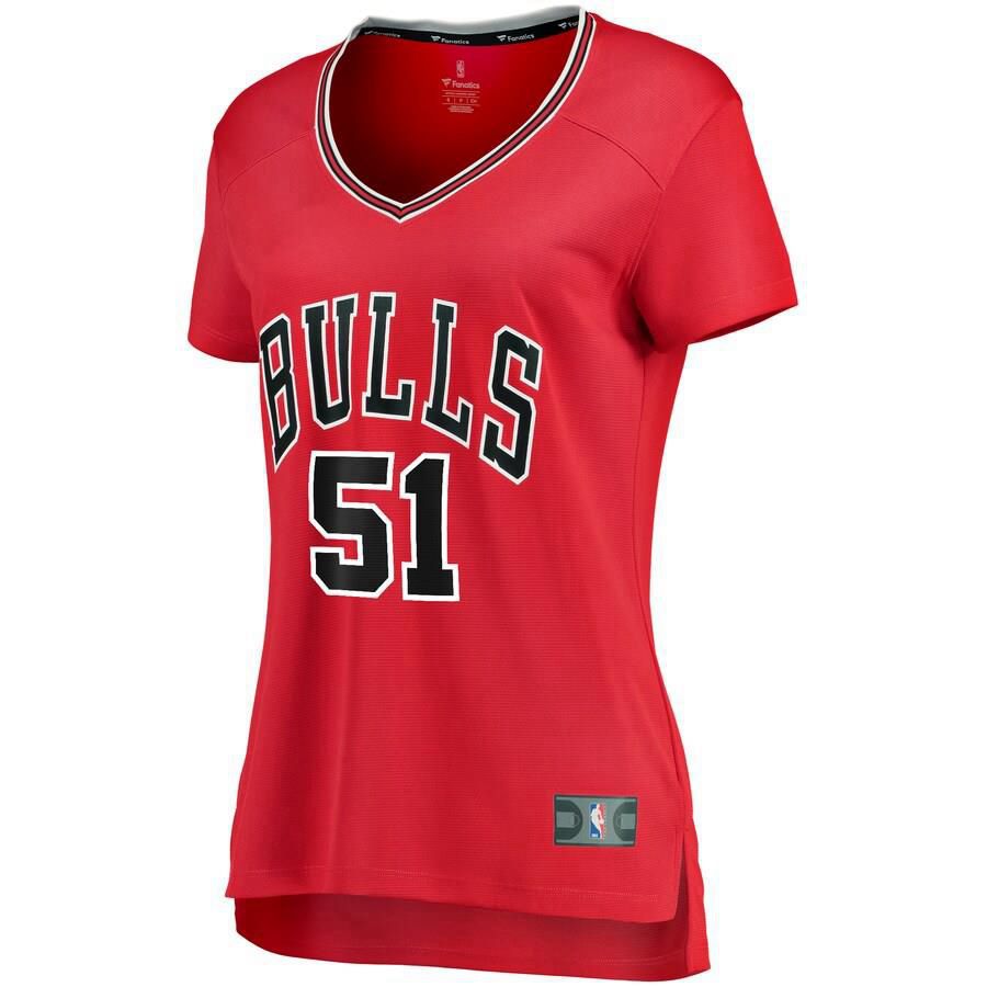 Chicago Bulls Ryan Arcidiacono Fanatics Branded Fast Break Player Team Icon Jersey Womens - Red | Ireland L9275C7