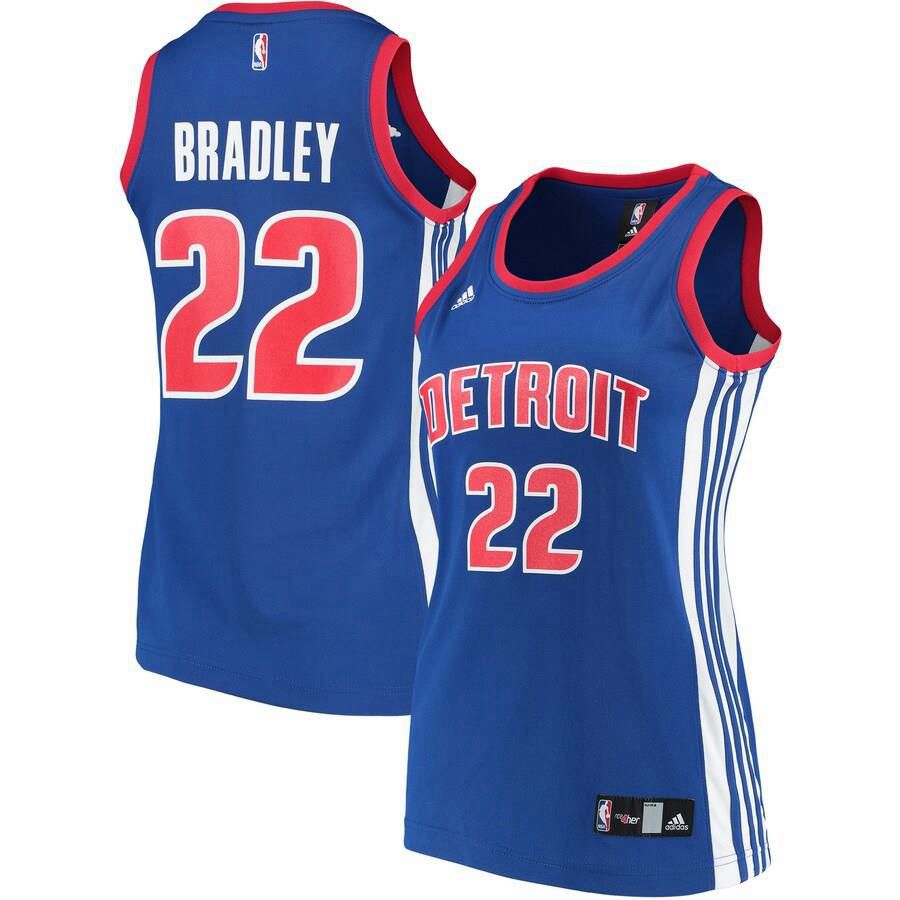 Detroit Pistons Avery Bradley Adidas Replica Jersey Womens - Blue | Ireland U0835X2