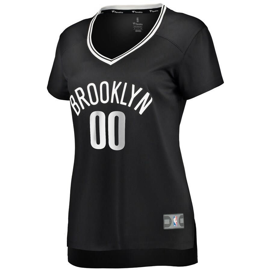 Brooklyn Nets Rodions Kurucs Fanatics Branded Fast Break Player Icon Jersey Womens - Black | Ireland G7061E8